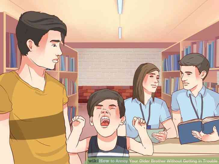 Image intitulée Ennuyer Votre Frère aîné, Sans Se mettre en Difficulté à l